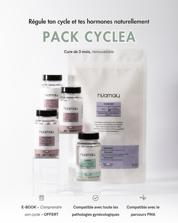 Pack Cyclea - régulation du cycle féminin