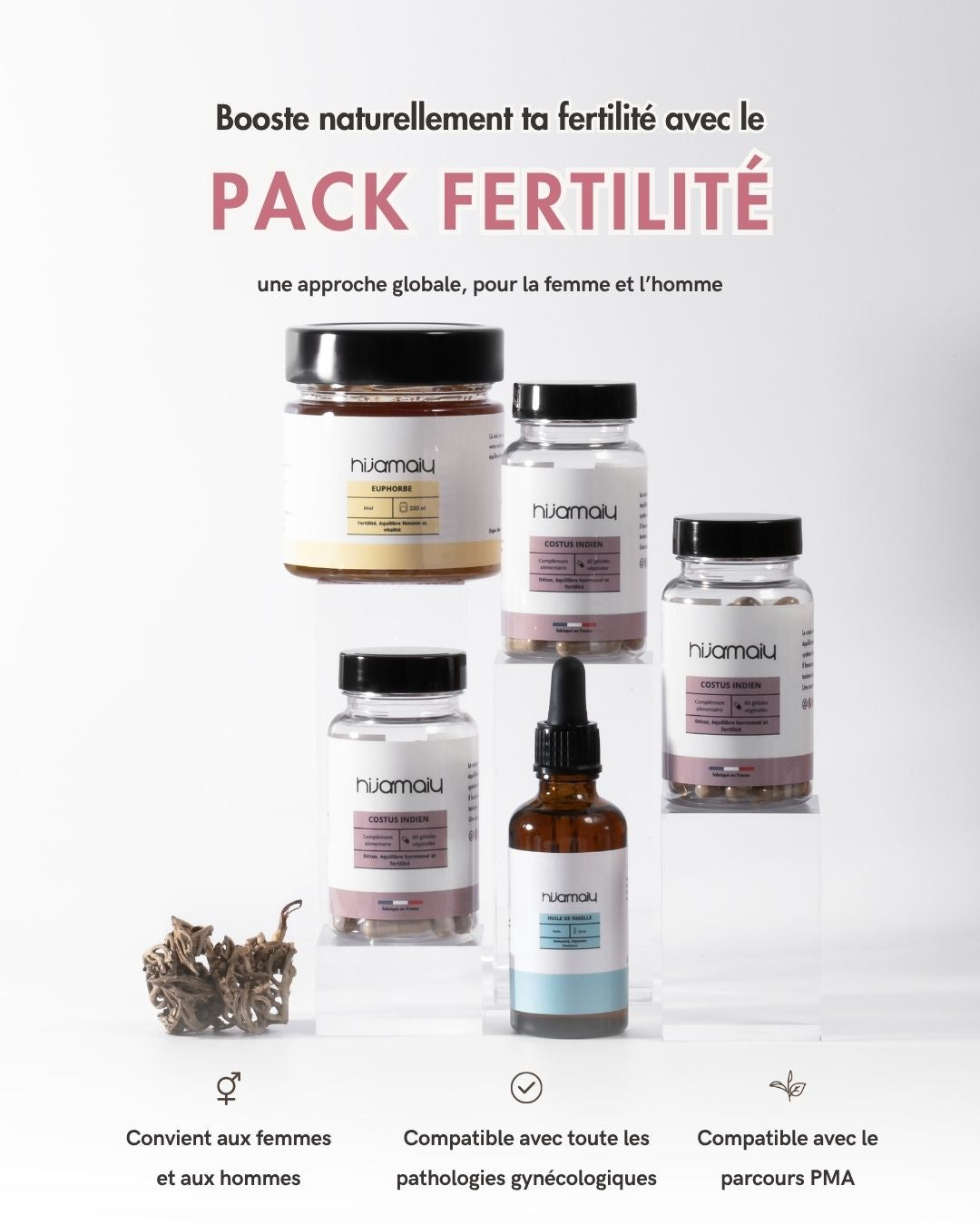 Avantages pour votre fertilité et votre santé.