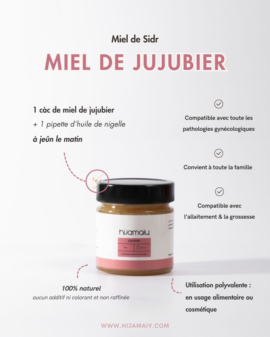 Miel de Jujubier (Sidr)